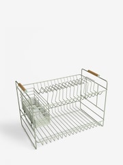 Sage Green Wire 2 Tier Drainer - Image 4 of 4