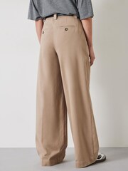 Hush Nude Ali Wide Chino Trousers - Image 3 of 5
