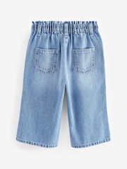 Blue Denim Wide Leg 100% Cotton Jeans (3mths-7yrs) - Image 6 of 9
