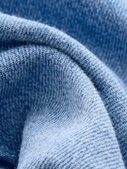 Blue Denim Wide Leg 100% Cotton Jeans (3mths-7yrs) - Image 7 of 9