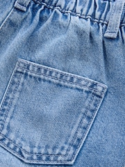 Blue Denim Wide Leg 100% Cotton Jeans (3mths-7yrs) - Image 9 of 9
