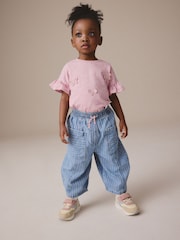Stripe Barrel 100% Cotton Jeans (3mths-7yrs) - Image 2 of 6