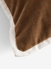 Ochre Loxley Velvet 50 x 50cm Cushion - Image 5 of 5