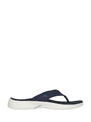 Skechers Navy Womens Arch Fit Radiance Lure Sandals - Image 1 of 5