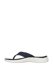 Skechers Navy Womens Arch Fit Radiance Lure Sandals - Image 2 of 5