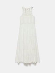 Mint Velvet White Floral Crochet Maxi Dress - Image 4 of 4