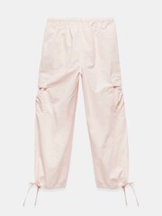 Mint Velvet Pink Cotton Parachute Trousers - Image 4 of 4