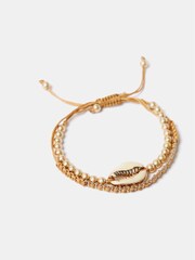 Mint Velvet Gold Tone Friendship Bracelet - Image 1 of 3