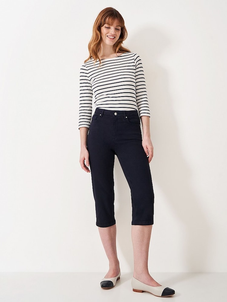 Синий - укороченные джинсы Crew Clothing Company Mia - Image 2 of 4