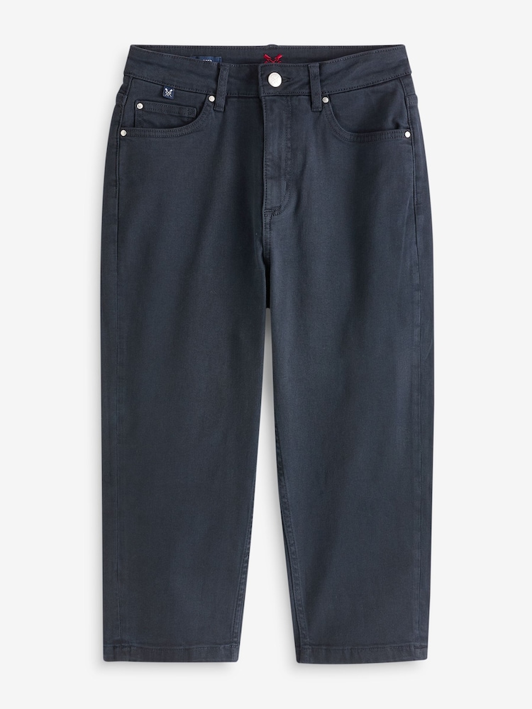 Синий - укороченные джинсы Crew Clothing Company Mia - Image 4 of 4