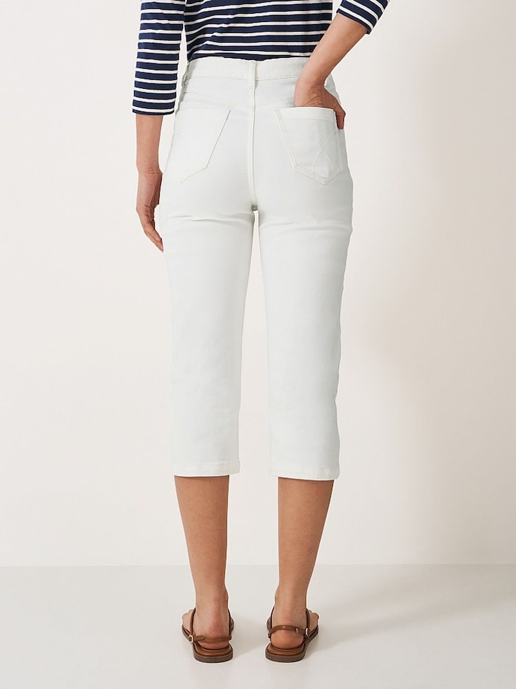Белый - укороченные джинсы Crew Clothing Company Mia - Image 2 of 4