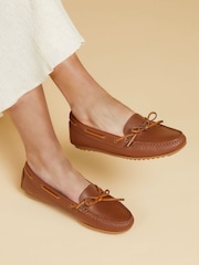 Jones Bootmaker Perri Leather Loafers - Image 1 of 6