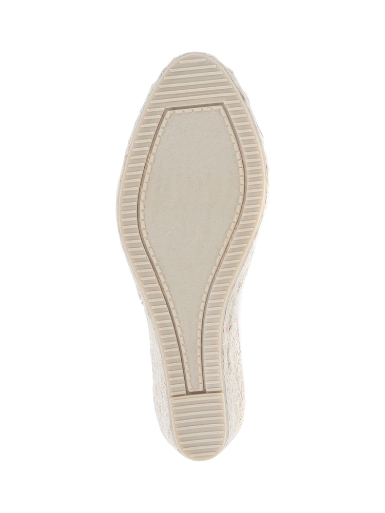 Jones Bootmaker Ladies Natural Rosanna Slingback Wedges - Image 6 of 6