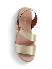 Jones Bootmaker Gold Veena Platform Sandals - Image 4 of 5
