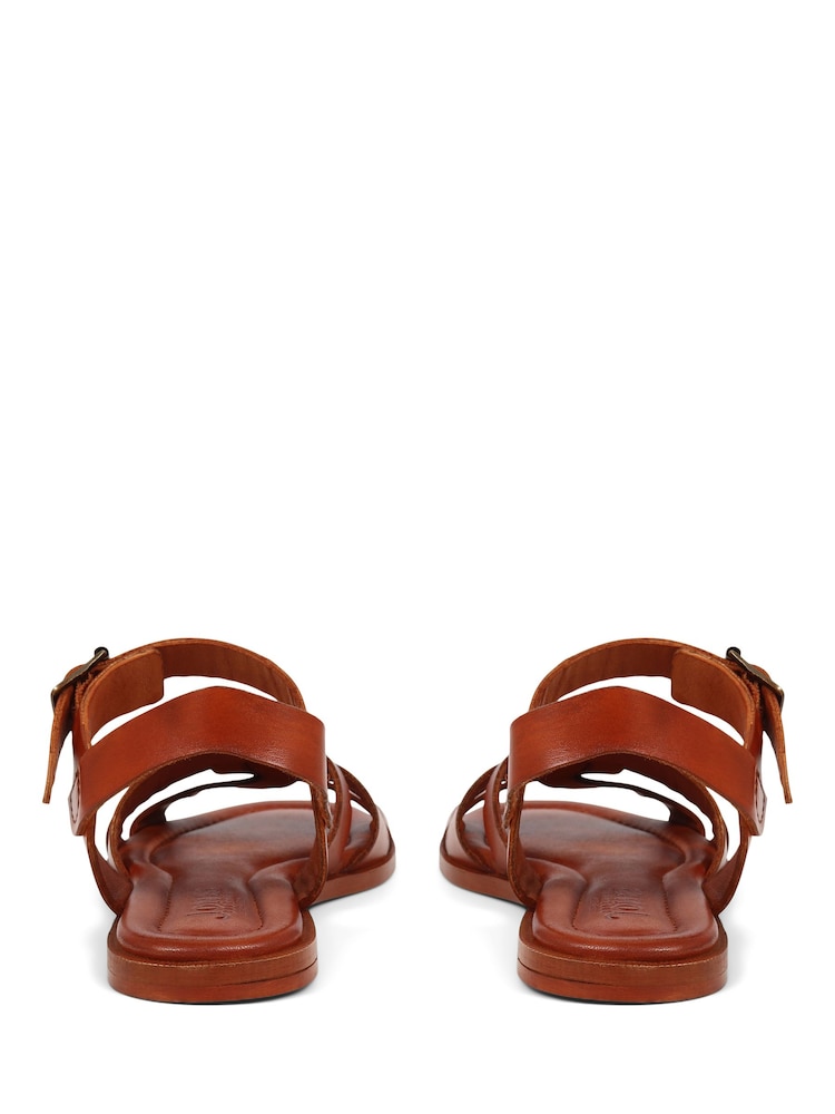 Jones Bootmaker Natural Inez Flat Sandals - Image 3 of 5