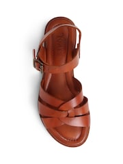 Jones Bootmaker Natural Inez Flat Sandals - Image 4 of 5