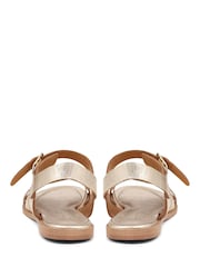 Jones Bootmaker Inez Flat Black Sandals - Image 3 of 5