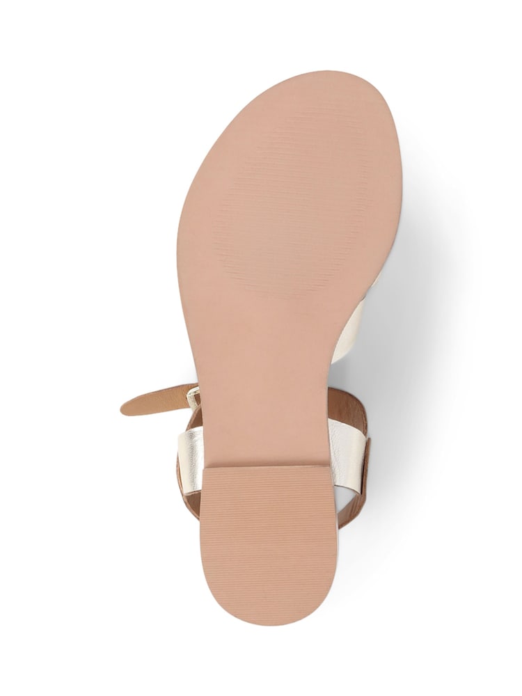 Jones Bootmaker Inez Flat Black Sandals - Image 5 of 5