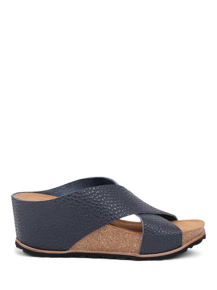 Blue - Jones Bootmaker Tansey Leather Sandals - Image 1 of 5