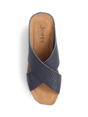 Blue - Jones Bootmaker Tansey Leather Sandals - Image 4 of 5