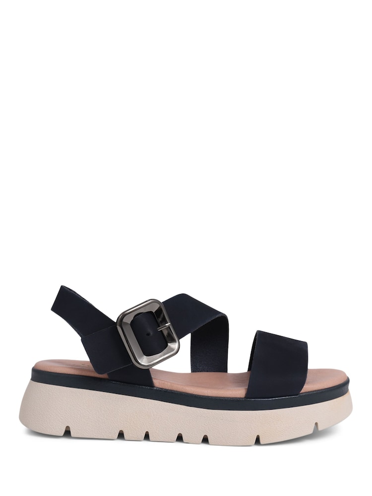 Jones Bootmaker Gold Veena Platform Sandals - Image 1 of 5