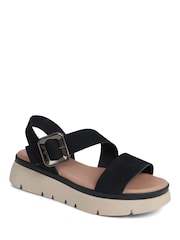 Jones Bootmaker Gold Veena Platform Sandals - Image 3 of 5