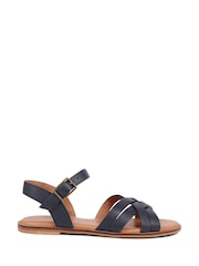 Jones Bootmaker Blue Helena Sandals - Image 1 of 5