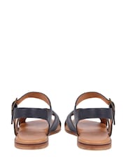 Jones Bootmaker Blue Helena Sandals - Image 2 of 5