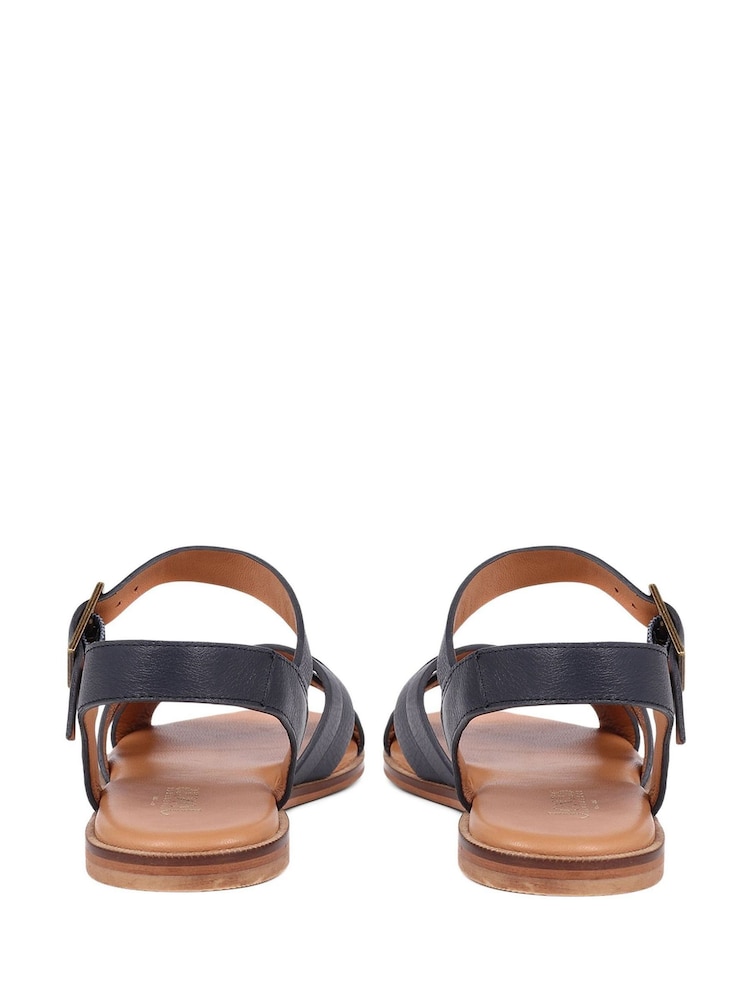 Jones Bootmaker Blue Helena Sandals - Image 2 of 5
