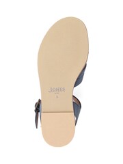 Jones Bootmaker Blue Helena Sandals - Image 5 of 5