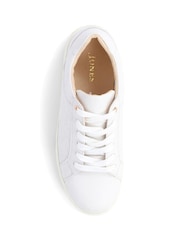 Jones Bootmaker Allana Leather Lace-Up Trainers - Image 4 of 6