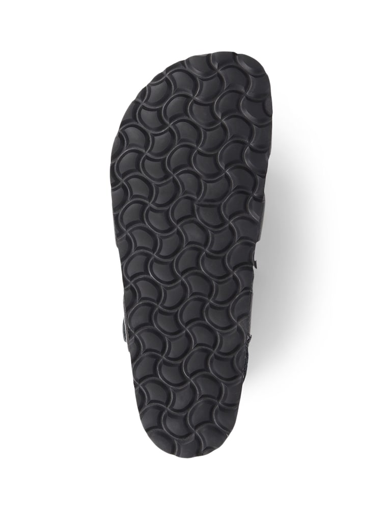 Jones Bootmaker Jean Leather Black Sandals - Image 5 of 5