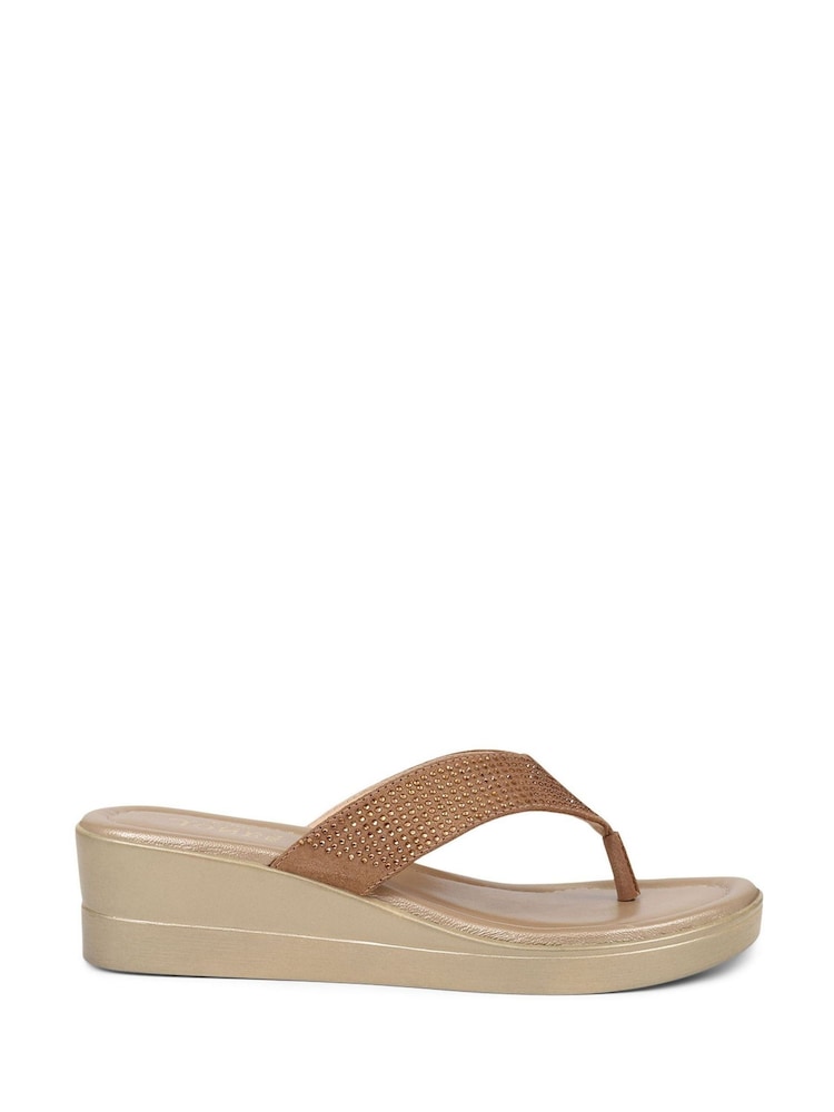 Jones Bootmaker Gerrie Wedges Sandals - Image 1 of 5 Jones Bootmaker Gerrie Wedges Sandals - Image 1 of 5