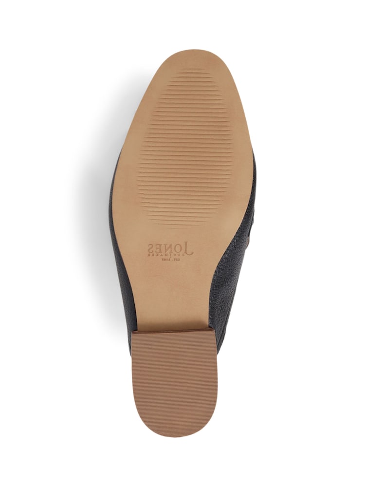 Jones Bootmaker Jola Leather Black Mules - Image 2 of 5