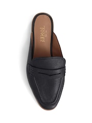 Jones Bootmaker Jola Leather Black Mules - Image 5 of 5