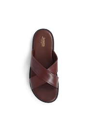 Marrón - Sandalias de cuero Whitehaven de Jones Bootmaker - Imagen 4 de 5