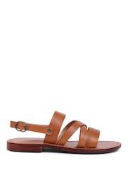 Jones Bootmaker Hermione Leather Black Sandals - Image 1 of 5