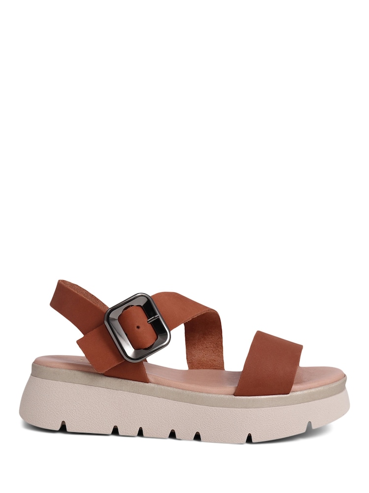 Jones Bootmaker Gold Veena Platform Sandals - Image 1 of 5 Jones Bootmaker Gold Veena Platform Sandals - Image 1 of 5