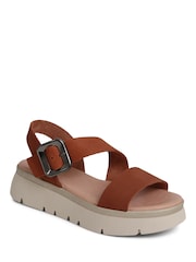Jones Bootmaker Gold Veena Platform Sandals - Image 3 of 5