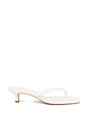 Jones Bootmaker Haze Leather Heeled Black Sandals - Image 1 of 5