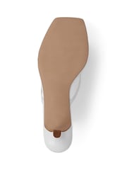 Jones Bootmaker Haze Leather Heeled Black Sandals - Image 3 of 5
