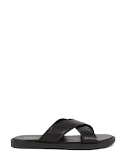 Negro - Sandalias de cuero Whitehaven de Jones Bootmaker - Imagen 2 de 6
