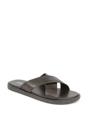 Negro - Sandalias de cuero Whitehaven de Jones Bootmaker - Imagen 3 de 6