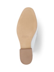 Jones Bootmaker Jola Leather White Mules - Image 5 of 5