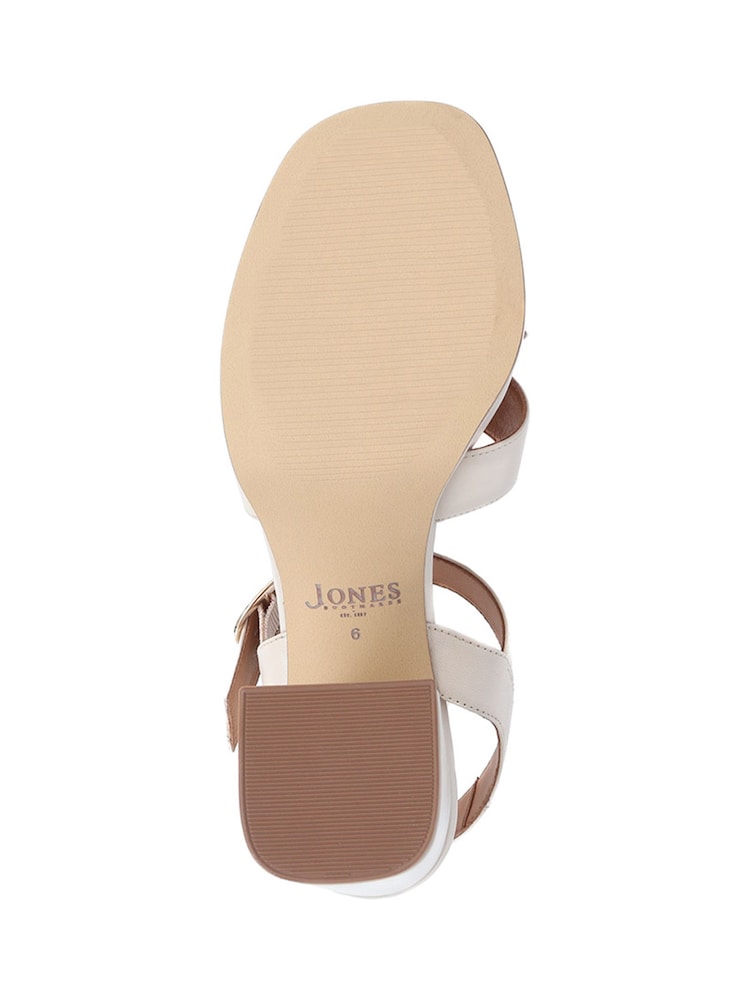 Crema - Sandalias de plataforma de cuero Gladiola 2 de Jones Bootmaker - Imagen 5 de 5 Crema - Sandalias de plataforma de cuero Gladiola 2 de Jones Bootmaker - Imagen 5 de 5