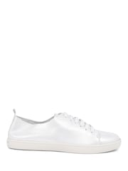 Argint/Argintiu - Pantofi de sport din piele Midwood Jones Bootmaker pentru femei - Image 1 of 5