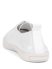Argint/Argintiu - Pantofi de sport din piele Midwood Jones Bootmaker pentru femei - Image 2 of 5