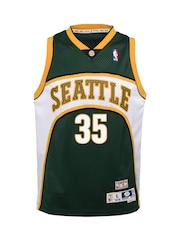 Fanatics Green Seattle Supersonics Kevin Durant 2007-08 Hardwood Classics Road Swingman Youth Jersey - Image 2 of 3