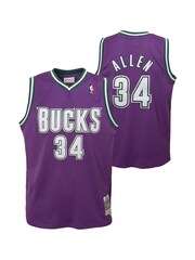 Fanatics Purple Milwaukee Bucks Ray Allen 1996-97 Hardwood Classics Swingman Youth Jersey - Image 1 of 3