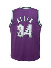 Fanatics Purple Milwaukee Bucks Ray Allen 1996-97 Hardwood Classics Swingman Youth Jersey - Image 3 of 3